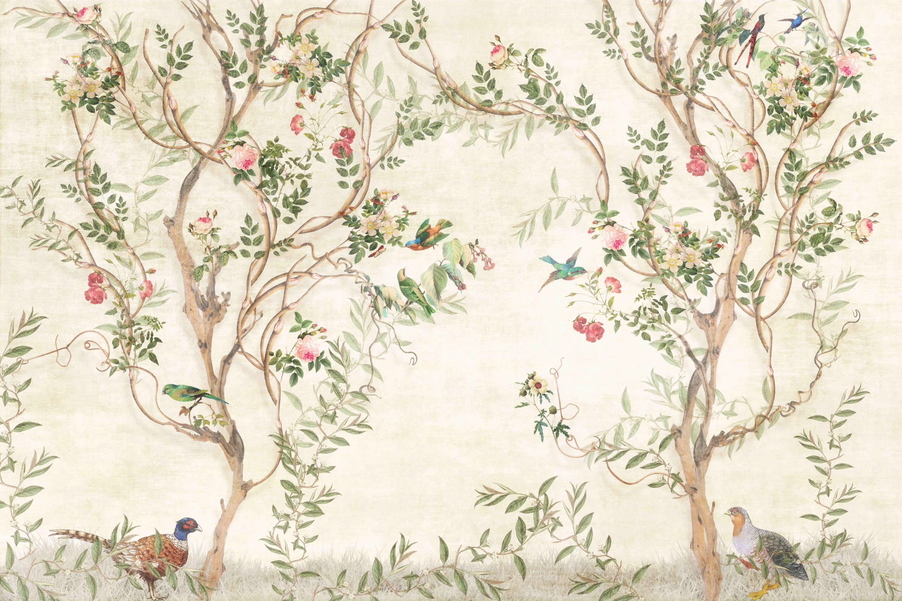 Sreshta Chinoiserie Wall Mural | Wayfair North America