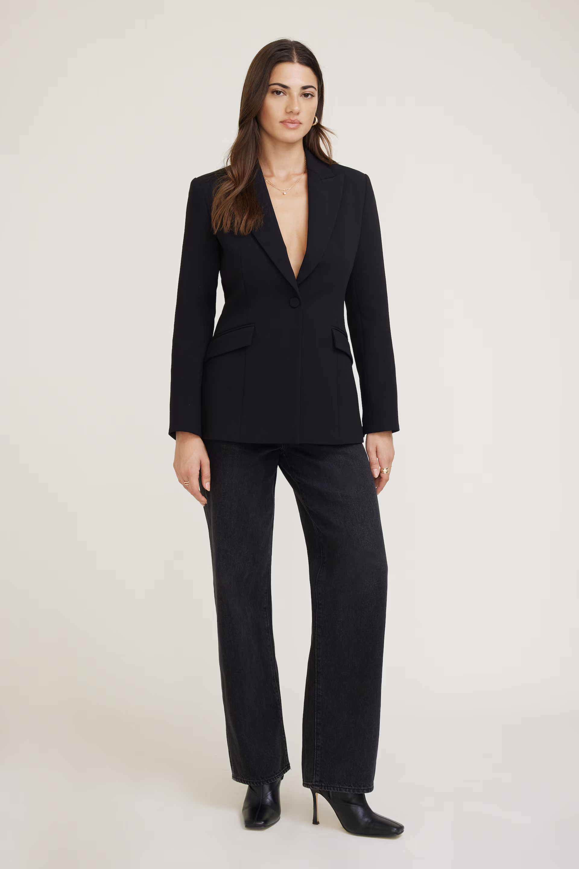 Anna Cinched Blazer | Dynamite Clothing