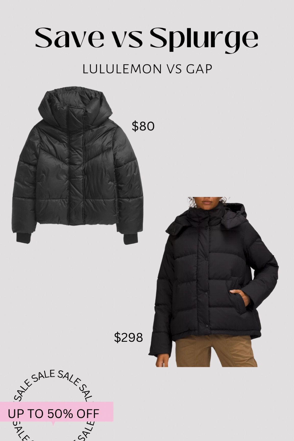 Save vs splurge ! 

#LTKSeasonal #LTKstyletip #LTKsalealert