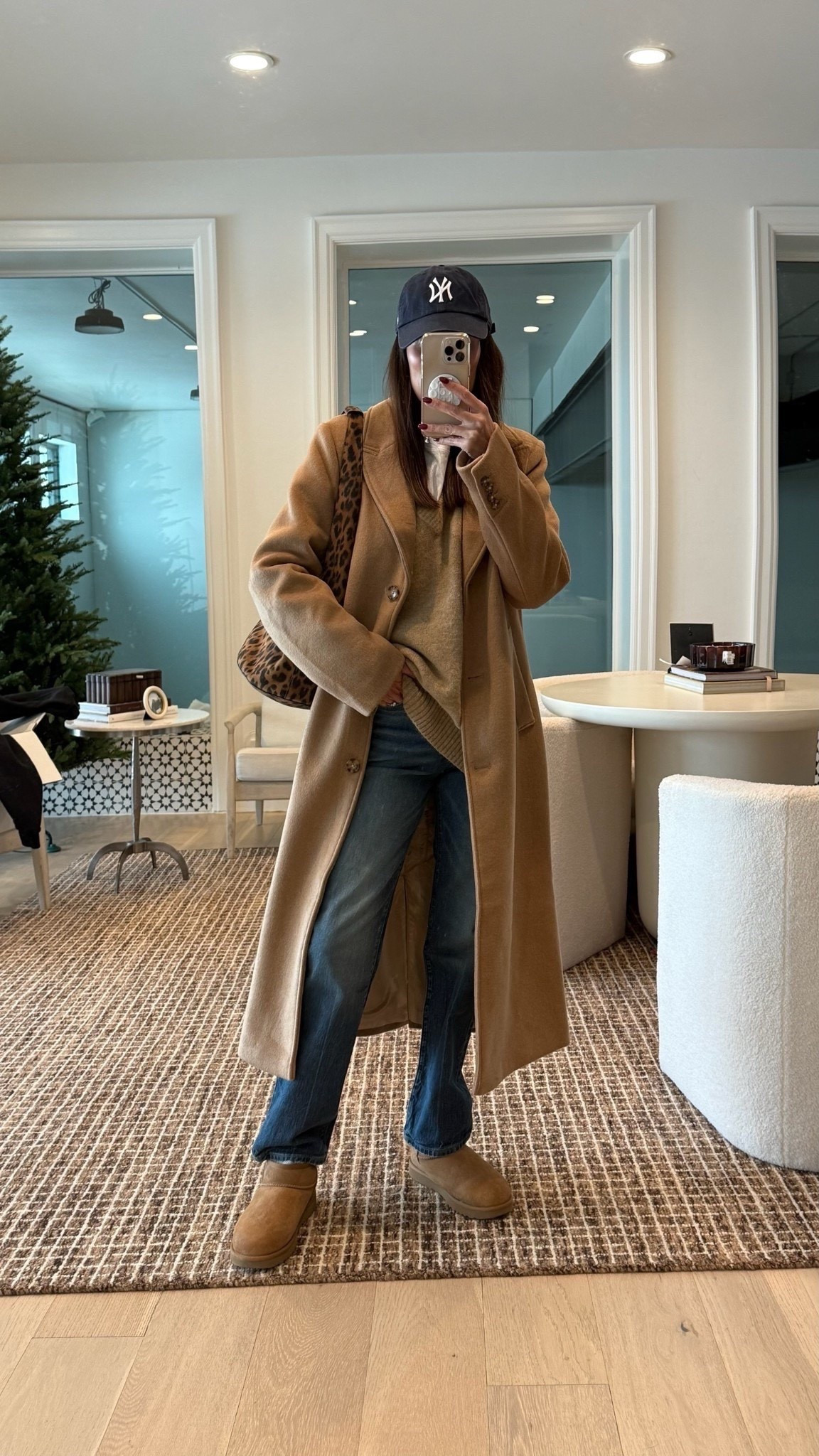 Winter holiday outfit - coat & sweater on sale! Wearing size medium tall in coat & large in sweater 

@abercrombie @madewell 
Abercrombie sale, winter outfit, wool coat, holiday outfit 

#LTKootd #LTKHoliday #LTKSaleAlert