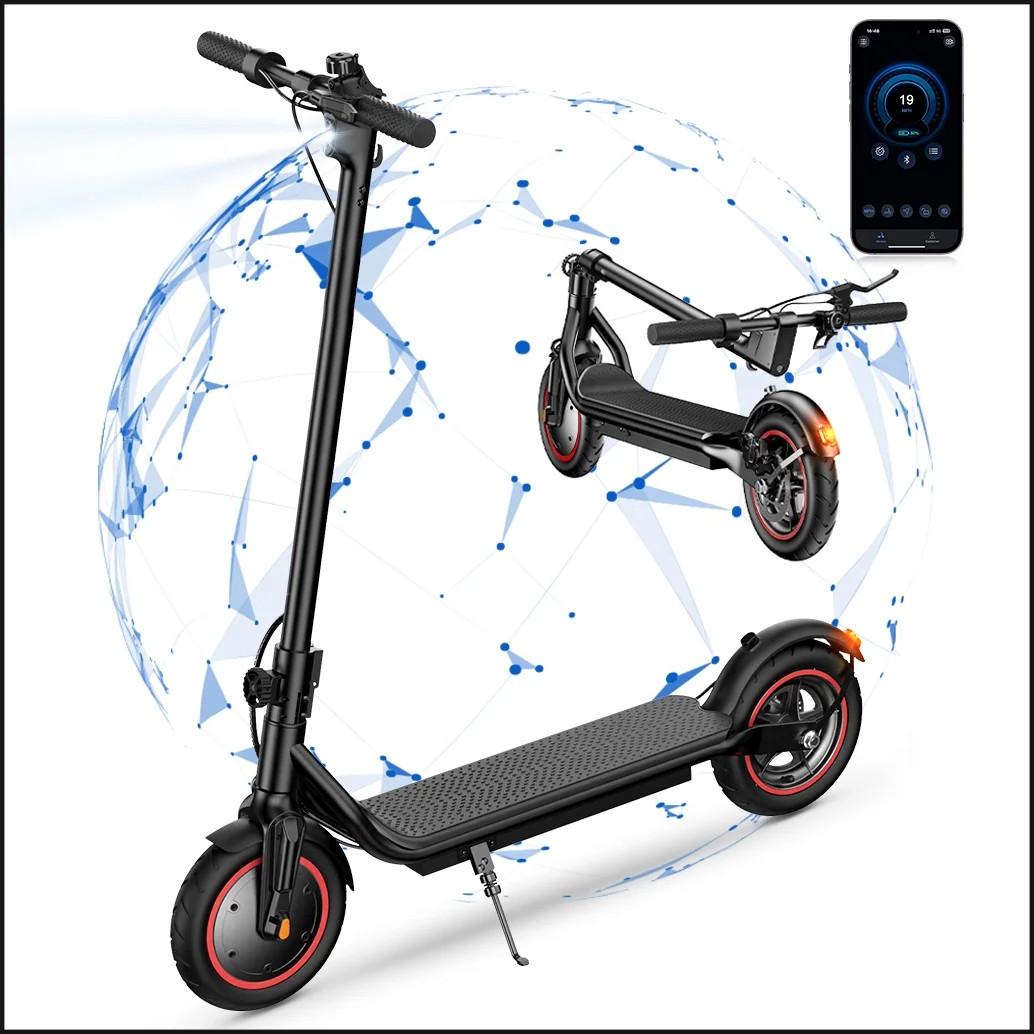 iScooter Electric Scooter for Adults Teens，350W Motor 21 Miles & 19 MPH Max，Extra-Wide Pedals... | Walmart (US)