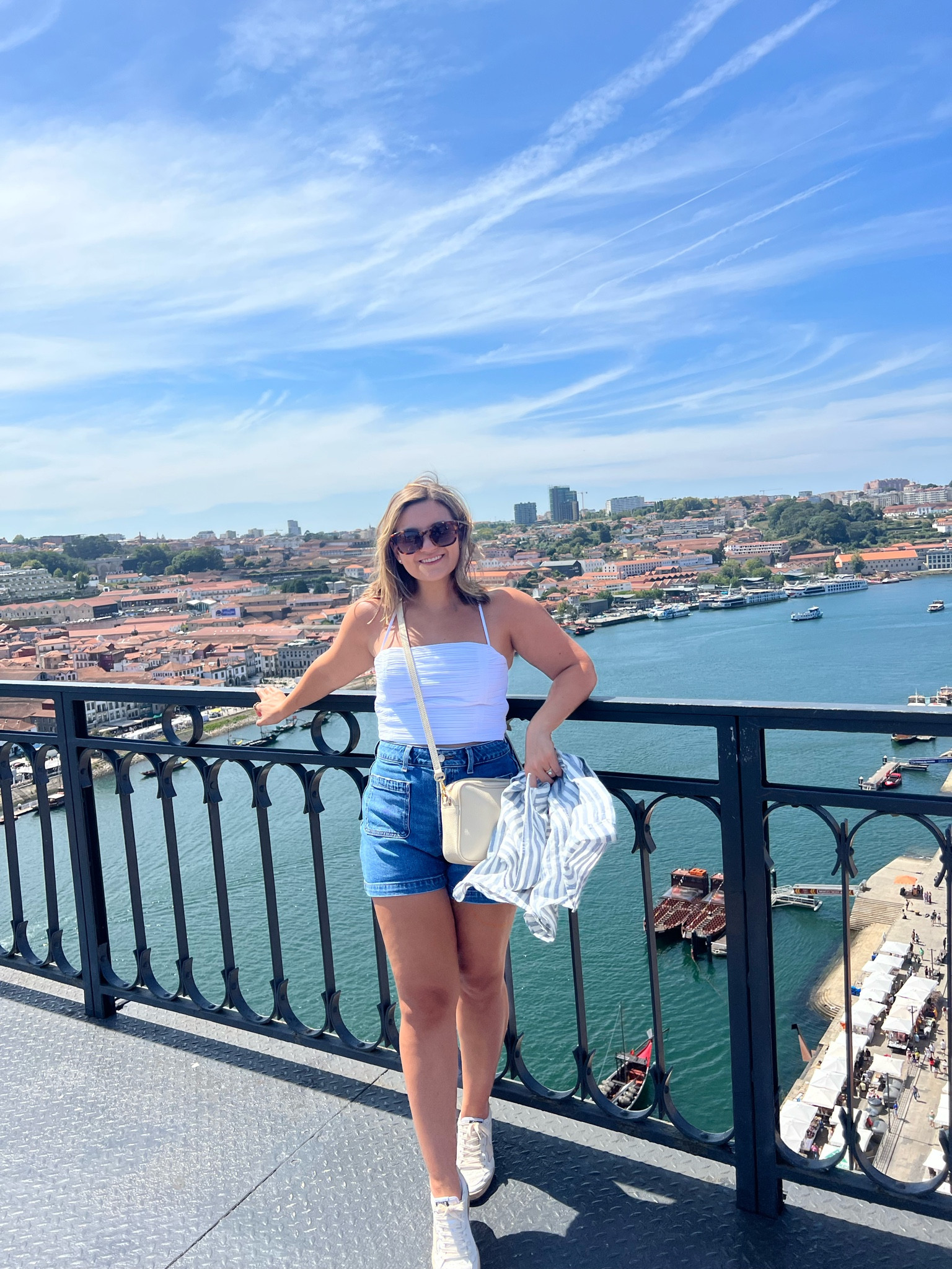 Sight seeing outfit! Top and shorts run true to size and shoes were a splurge but comfy ALL DAY.

#LTKeurope #LTKsalealert #LTKunder100