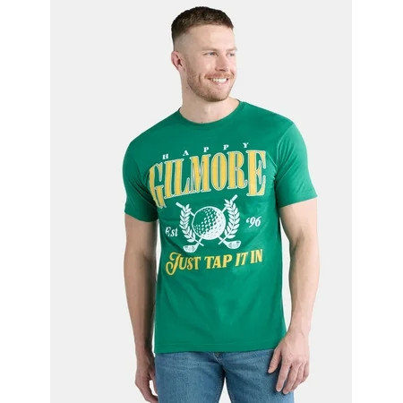 Happy Gilmore Men s & Big Men s Graphic Tee Sizes S-3XL | Walmart (US)