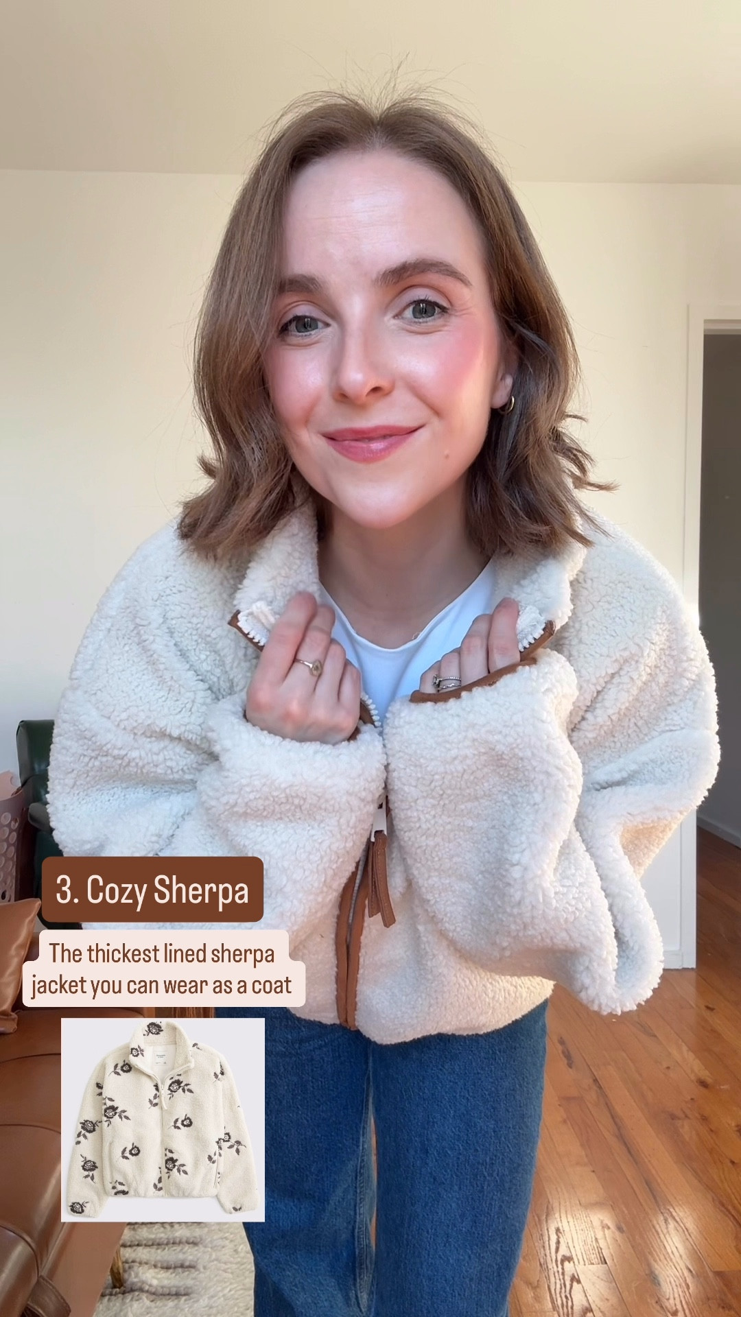 This weeks top seller 
Thick lined Sherpa jacket you can wear as a coat! Wearing small
On sale for 25% off


#LTKPetite #LTKSaleAlert #LTKSeasonal