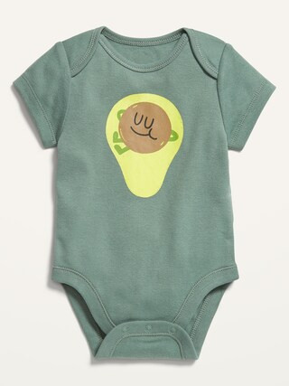 Unisex Short-Sleeve Graphic Bodysuit for Baby | Old Navy (US)