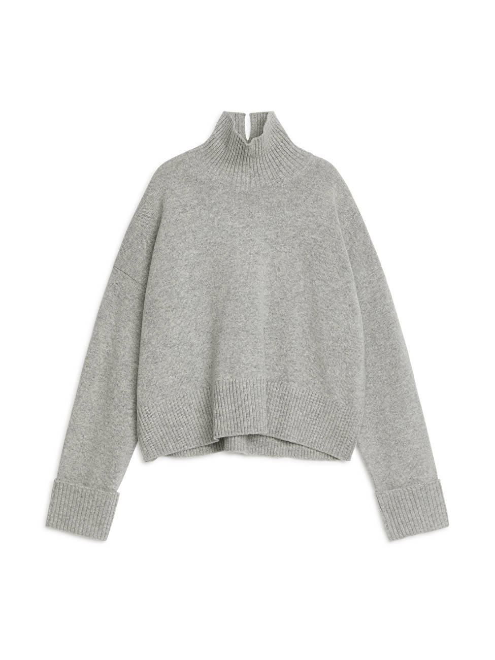 High-Neck Wool Jumper | ARKET (US&UK)
