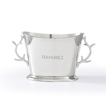 Silver Antler Wine Chiller | Mark and Graham