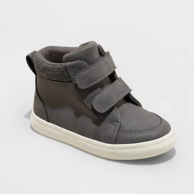 Toddler Boys' Haider Booties - Cat & Jack™ Gray | Target