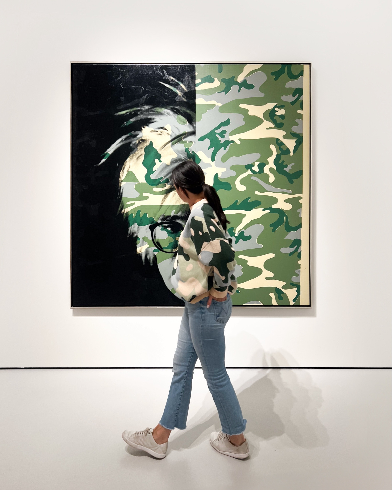 Matching Andy Warhol at Moco London