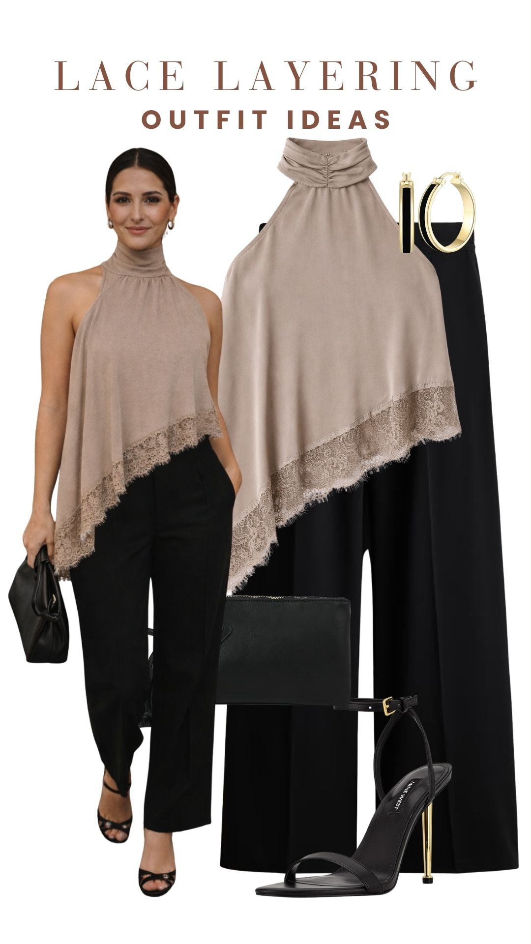 
Lace layering is having a moment ✨ Hopping on the lace trim dress/top trend and showing how to style it for every occasion — from date nights to workdays to holiday dinners 💫 For brunch: lace top + jeans or tailored trousers For work: lace layer under a blazer or with a midi skirt For date night: lace dress with heels + statement jewelry For night out: lace cami + satin skirt or trousers For holiday dinners: soft lace pieces styled with sandals + gold accessories Feminine, versatile, and perfect for spring/summer outfits — this trend goes from day to night so effortlessly 🙌 To shop these outfits, check the LTK shop link in bio 🛍️💌 (Lace Layering, Lace Trim Top, Lace Trim Dress, Sheer Lace Layering, Feminine Outfit Ideas, Romantic Style, Delicate Lace Details, Layering Pieces, Chic Layered Outfits, Lace Camisole Outfit, Lace Tank Top, Lace Dress Outfit, Soft Girl Aesthetic, Vintage Inspired Style, Dressy Layering, Elevated Basics, Capsule Wardrobe Layers, Trendy Layering Pieces, Parisian Style Outfit, Sheer Layering Trend, Lace Outfit Inspiration, Date Night Outfit) 

 #LTKNYFW #LTKgrwm #LTKootd