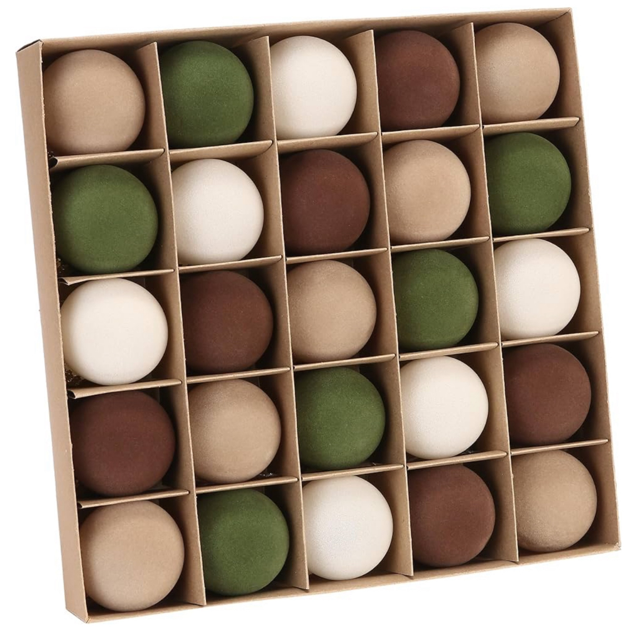 Sea Team 25-Pack Flocked Velvet Christmas Tree Ball Ornaments Set, Decorative Hanging Baubles, Shatterproof Plastic Decorations for Xmas Tree, Wreath, Garland, 60mm/2.36 Inches, Prairie Fall

#LTKHoliday #LTKSeasonal #LTKHome