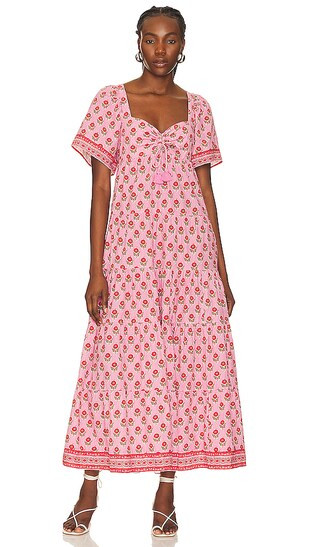 SAYLOR Adeena Dress in Pink. - size M (also in L, S, XS) | Revolve Clothing (Global)