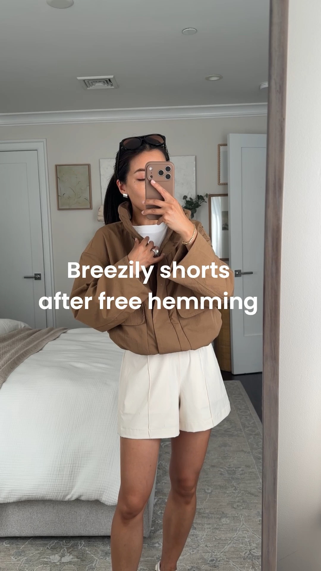 Size info below! Shorts are hemmed 
• Always Effortless Jacket in Evolve fit size XXS - Evolve is more oversized fit with wider sleeves compared to Classic fit. the sleeve length on both fits are a little long on me.
I linked the classic fit as well which is a little smaller all around (I have Classic Fit size 2)

• Breezily Mid-Rise Short XXS - I got the length hemmed for free by bringing them into my local lululemon store 

• All Yours Organic Cotton Cropped T-Shirt xxs.

Travel style, workout, athleisure, walks, mom school pickup, active jacket, rain jacket

#LTKPetite #LTKActive #LTKTravel