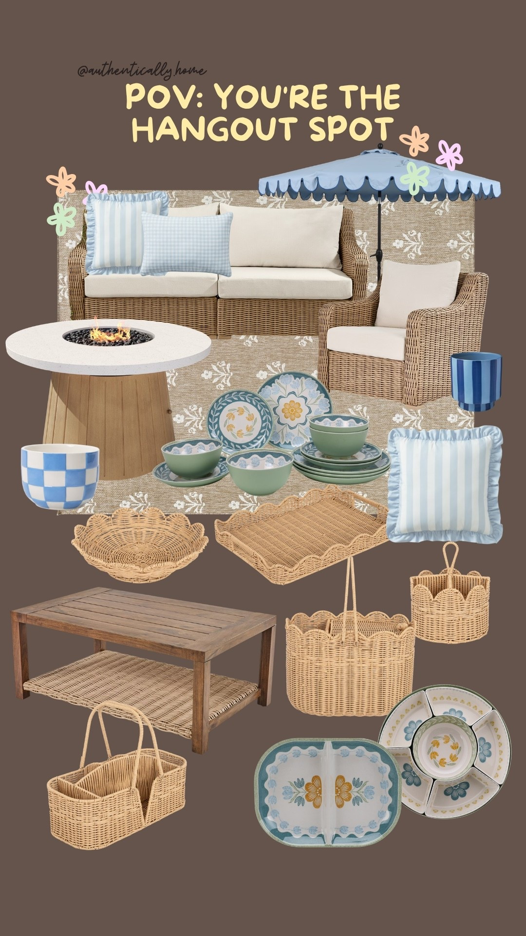 Outdoor hosting that pass the vibe 

#LTKSaleAlert #LTKHome