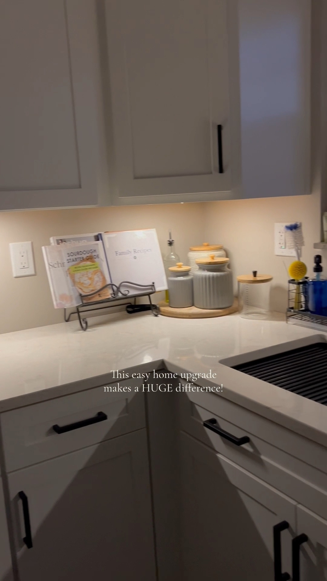 I cannot believe the difference this little upgrade makes in our kitchen! I’m so happy with these under cabinet lights  

#LTKWatchNow #LTKSaleAlert #LTKHome
