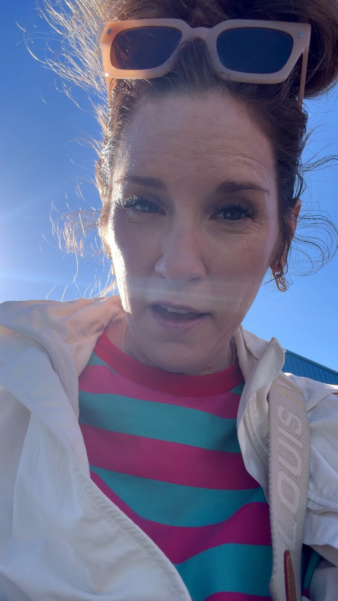 Love this resetting powder spf 35 from @Supergoop! ! You can apply over a full face of makeup to keep you covered and protected from the sun ☀️ 

Also works great for your hands while driving too! 

#ad

#LTKOver40 #LTKBeauty #LTKSeasonal