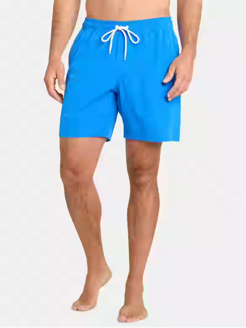 George Men's Elastic Waist Swim Trunks, 7" Inseam, Sizes S-3XL | Walmart (US)