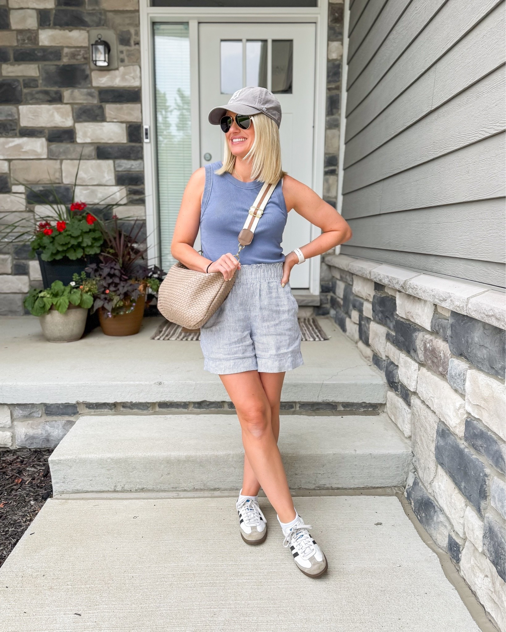 What I wore this week to the park with my kids this week! I love these linen shorts! 
Top- small
Shorts- xs

#LTKootd #LTKPetite #LTKOver40