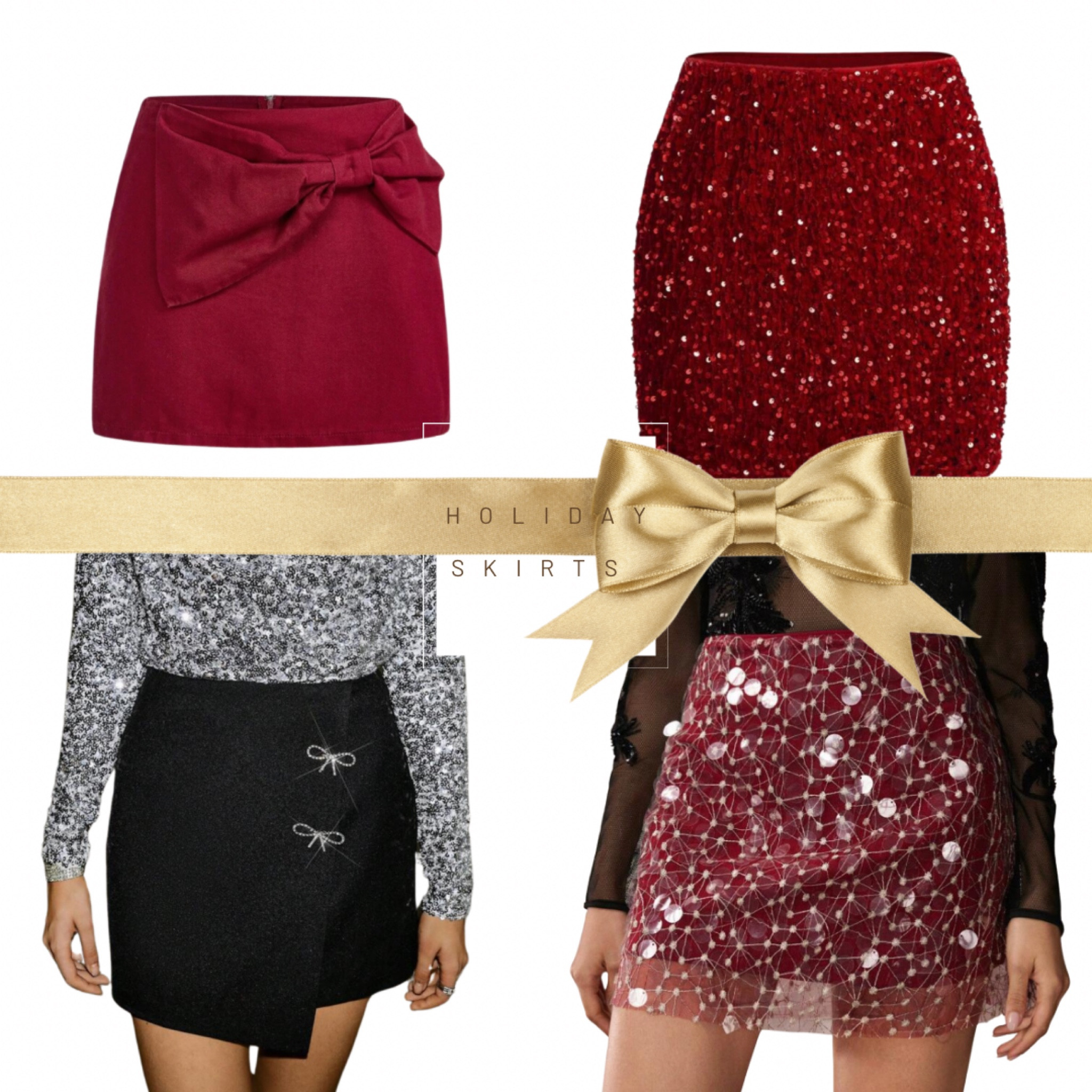 Festive skirts 

#LTKSeasonal #LTKCyberWeek #LTKHoliday