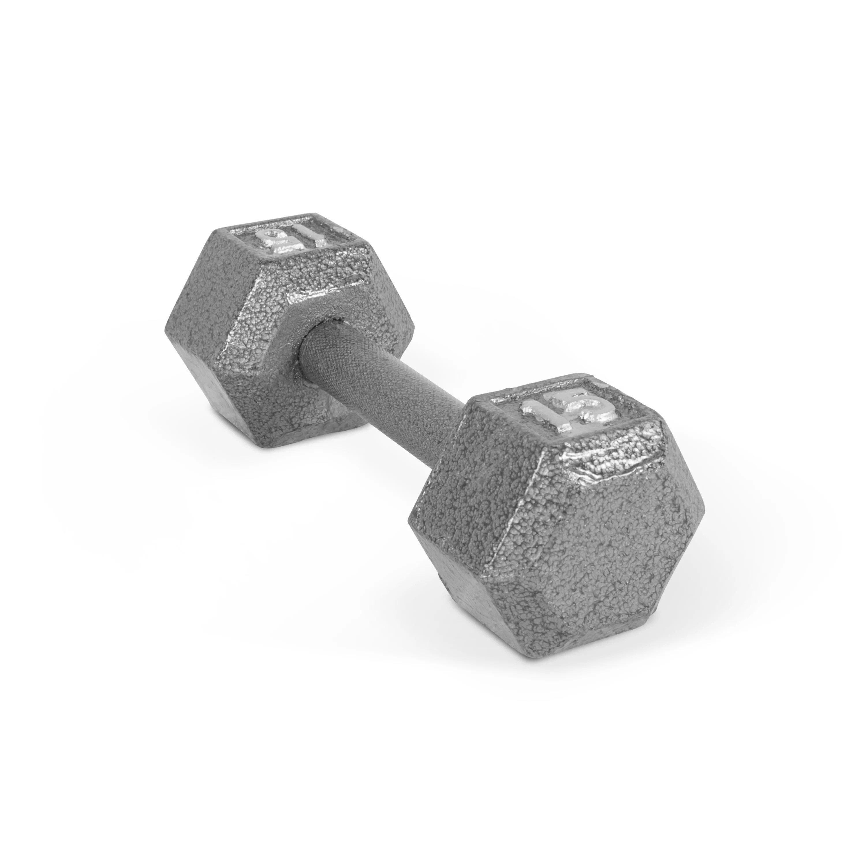 CAP Barbell 15lb Cast Iron Hex Dumbbell, Single | Walmart (US)