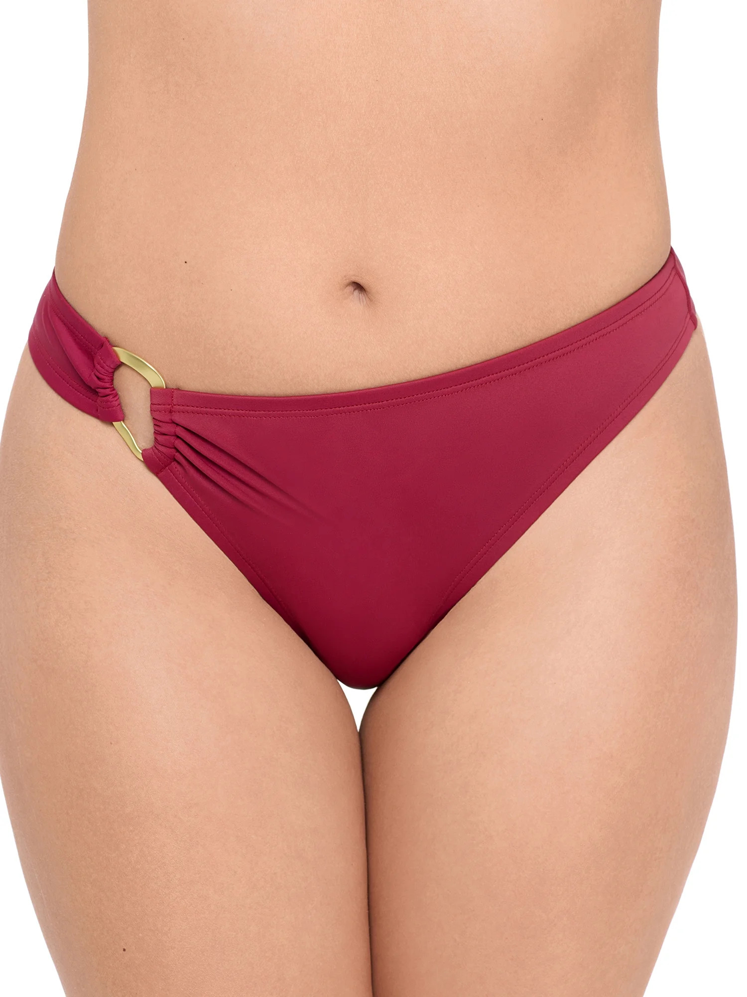 Sofia by Sofia Vergara Women's and Women's Plus Ring Side Bikini Bottom, Sizes XS-2X | Walmart (US)