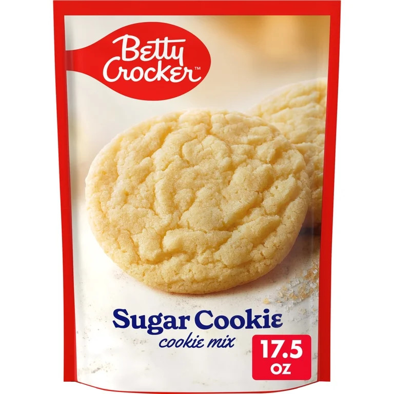 Betty Crocker Sugar Cookies, Cookie Baking Mix, 17.5 oz | Walmart (US)