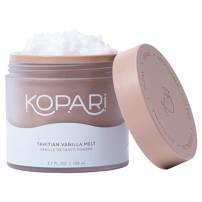 Kopari Tahitian Vanilla Coconut Melt | Multi Purpose Skin Moisturizer, 100% Unrefined Coconut Oil... | Amazon (US)