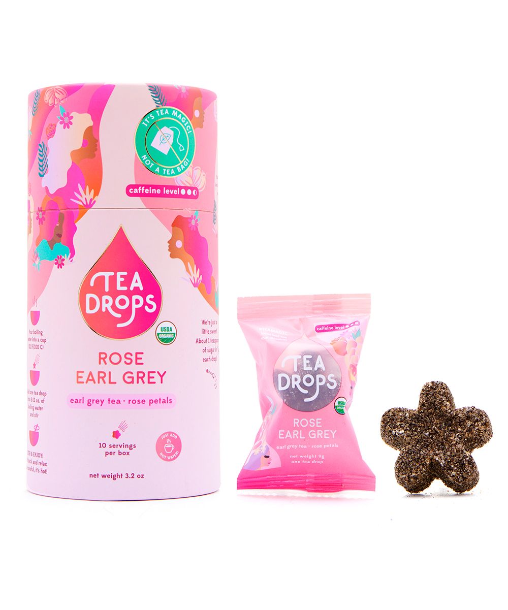 Tea Drops Tea Leaves & Bags Purple - Rose Earl Grey Tea Drops | Zulily