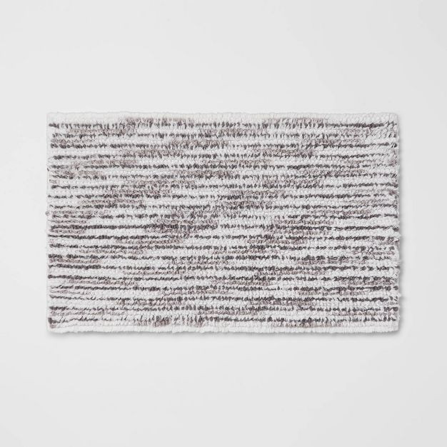 20"x32" Spacedye Striped Bath Rug - Threshold™ | Target
