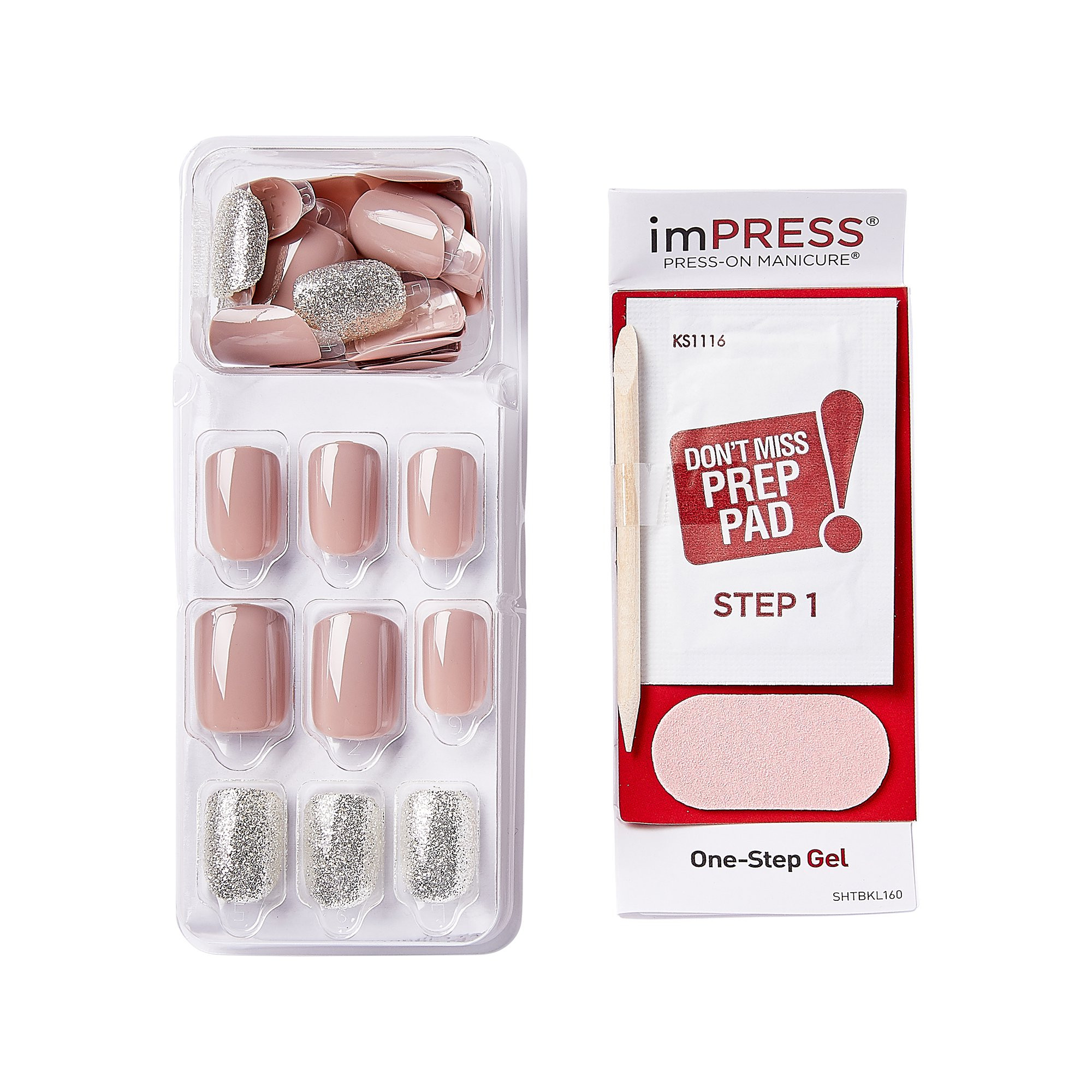 Kiss imPRESS Press-on Nails, Firefly | Walmart (US)