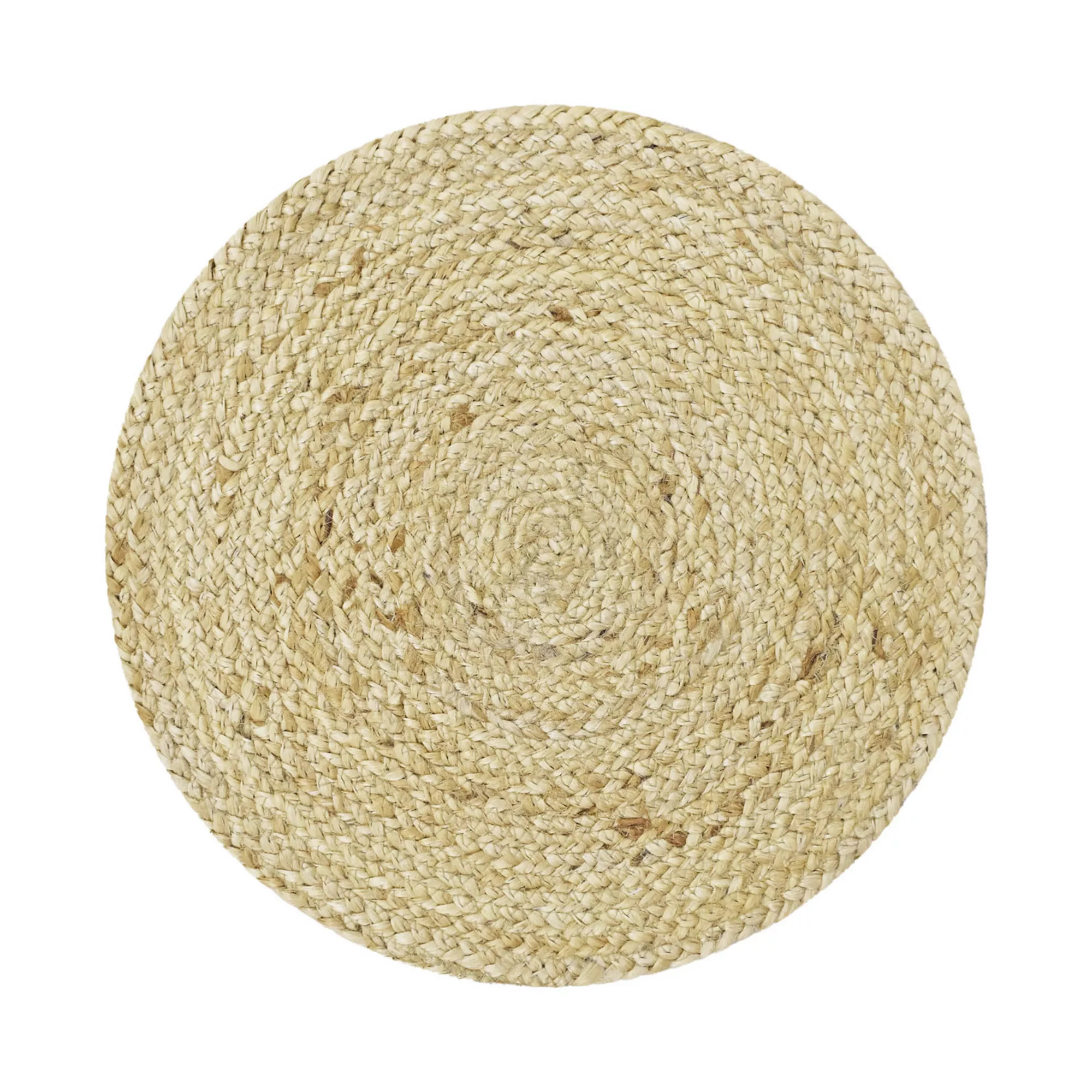 Mingle & Co. Braided Round Jute Placemat | Kohl's