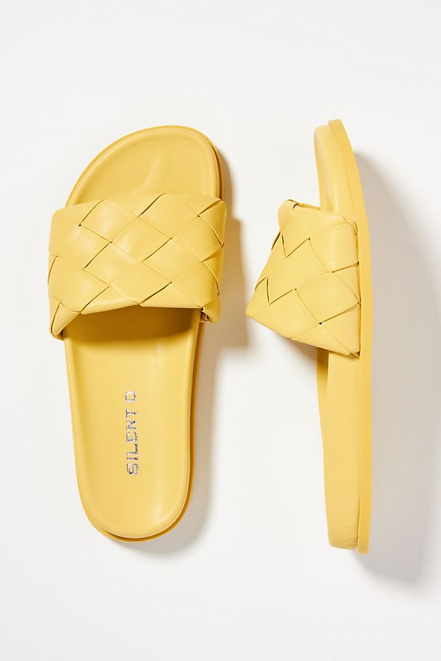 Silent D Woven Slide Sandals | Anthropologie (US)