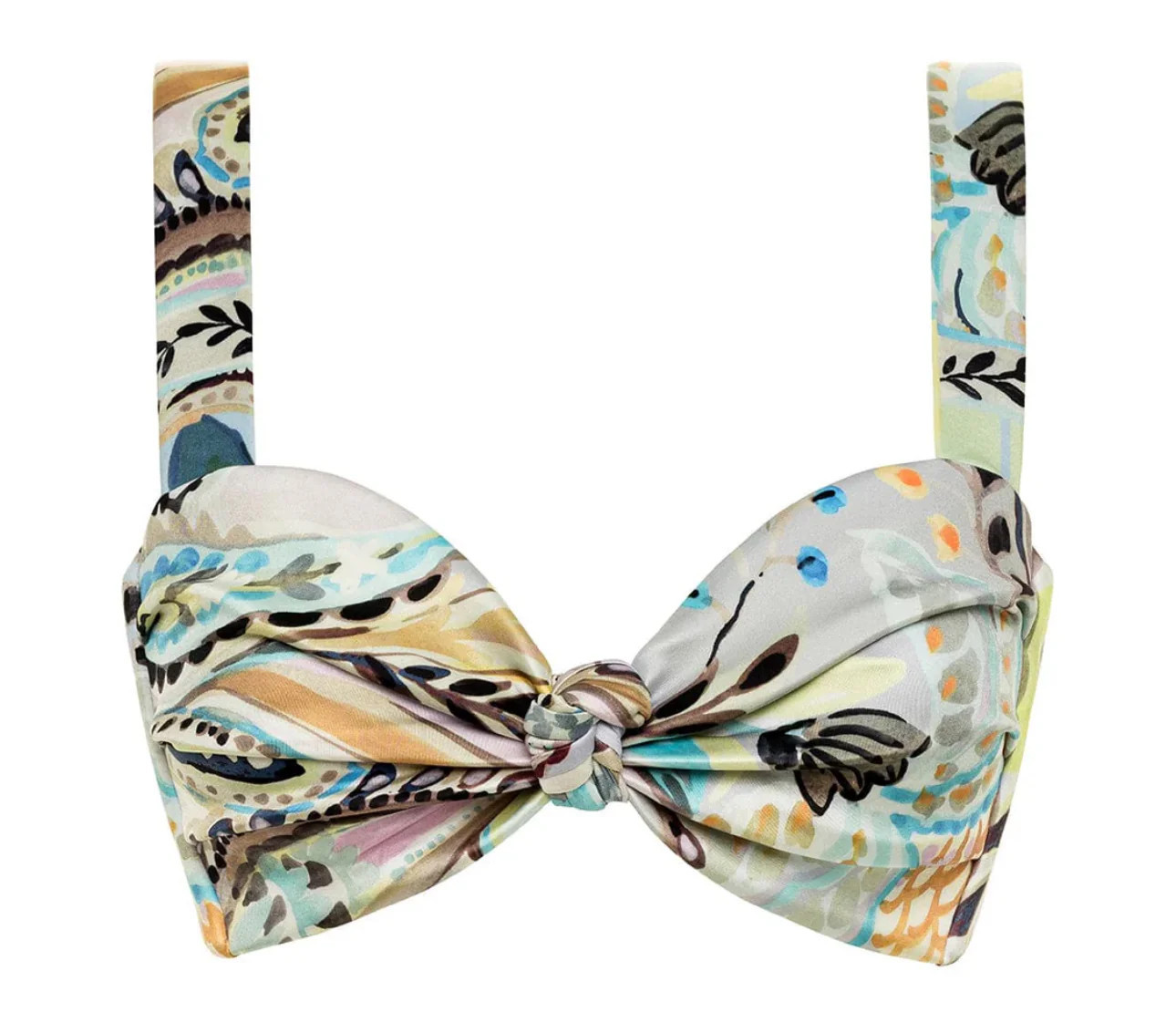 ST BARTHS FLORAL BIKINI TOP | The Closet