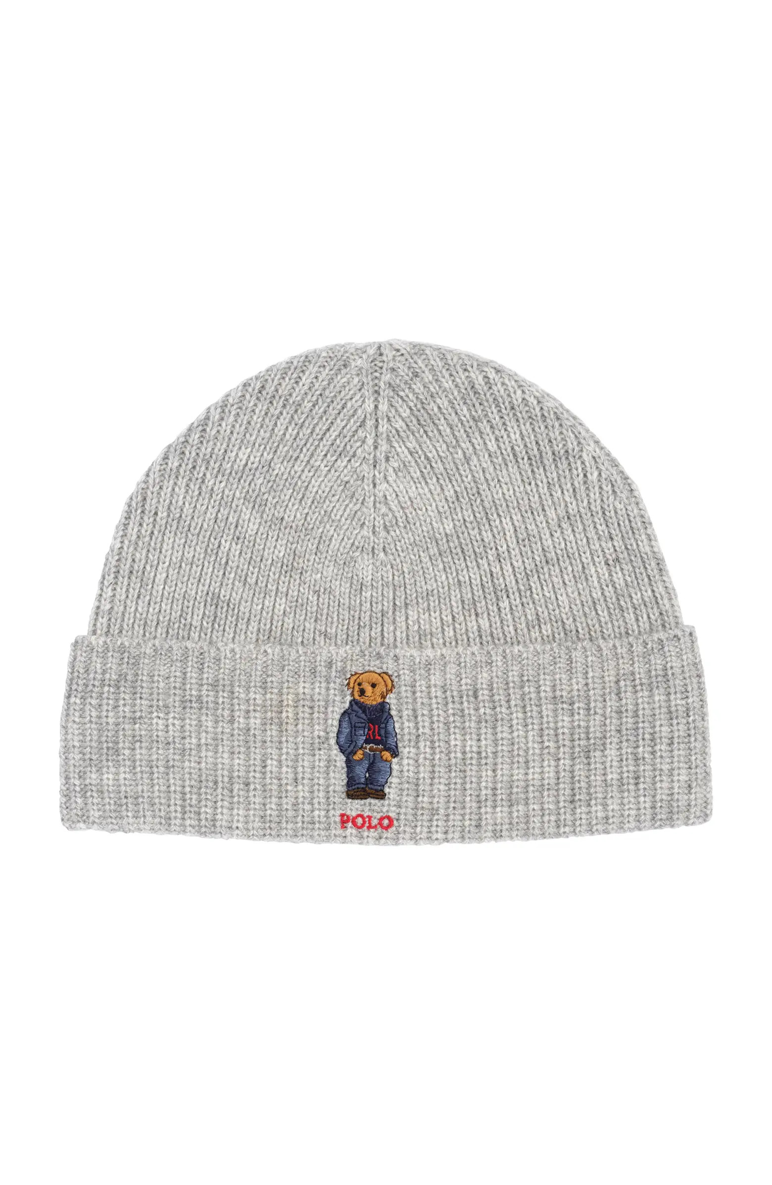 Polo Ralph Lauren Solid Denim Bear Beanie | Nordstrom | Nordstrom
