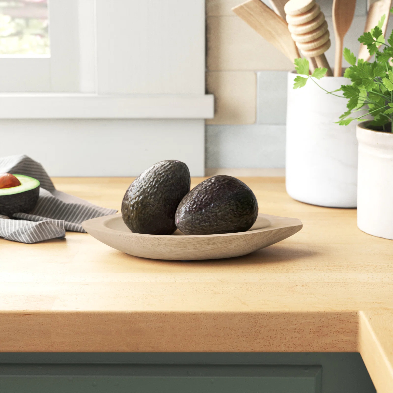 Elza Earthenware Decorative Bowl | Birch Lane