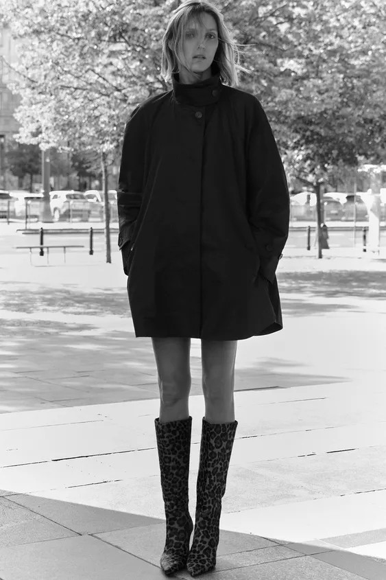 ZW COLLECTION HOODED PARKA | Zara UK