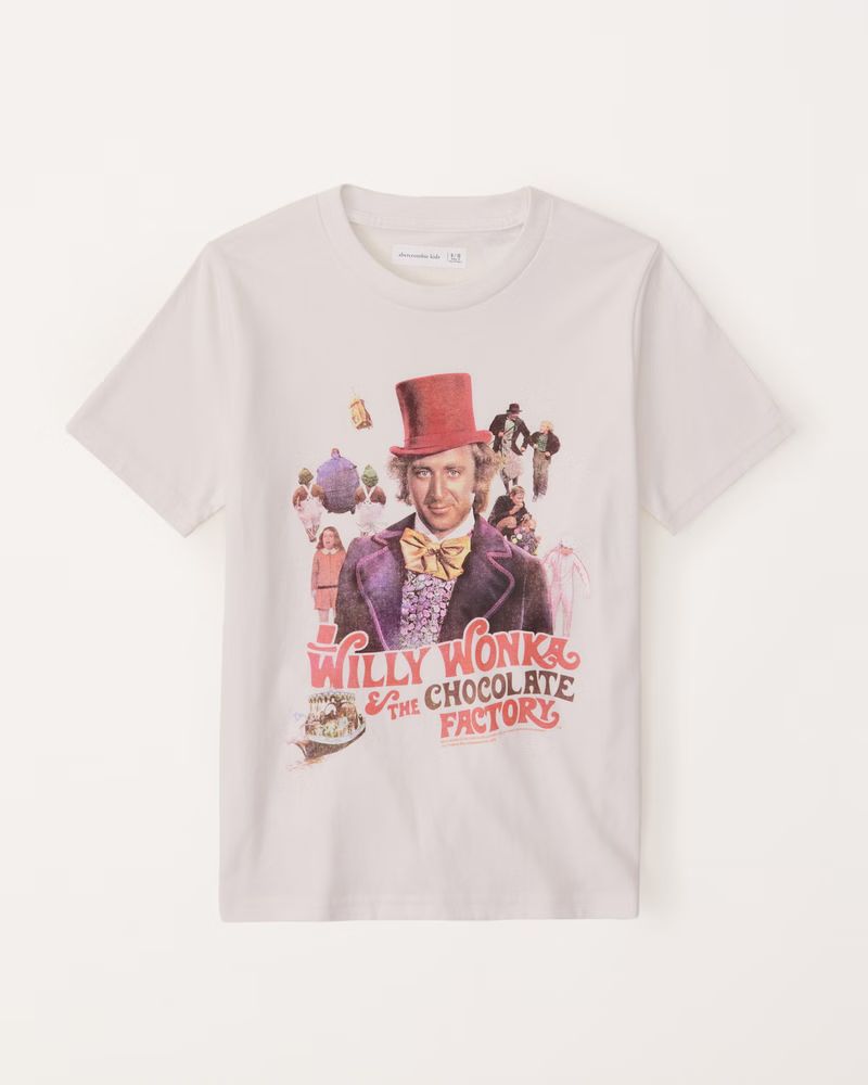 girls willy wonka graphic tee | girls new arrivals | Abercrombie.com | Abercrombie & Fitch (US)