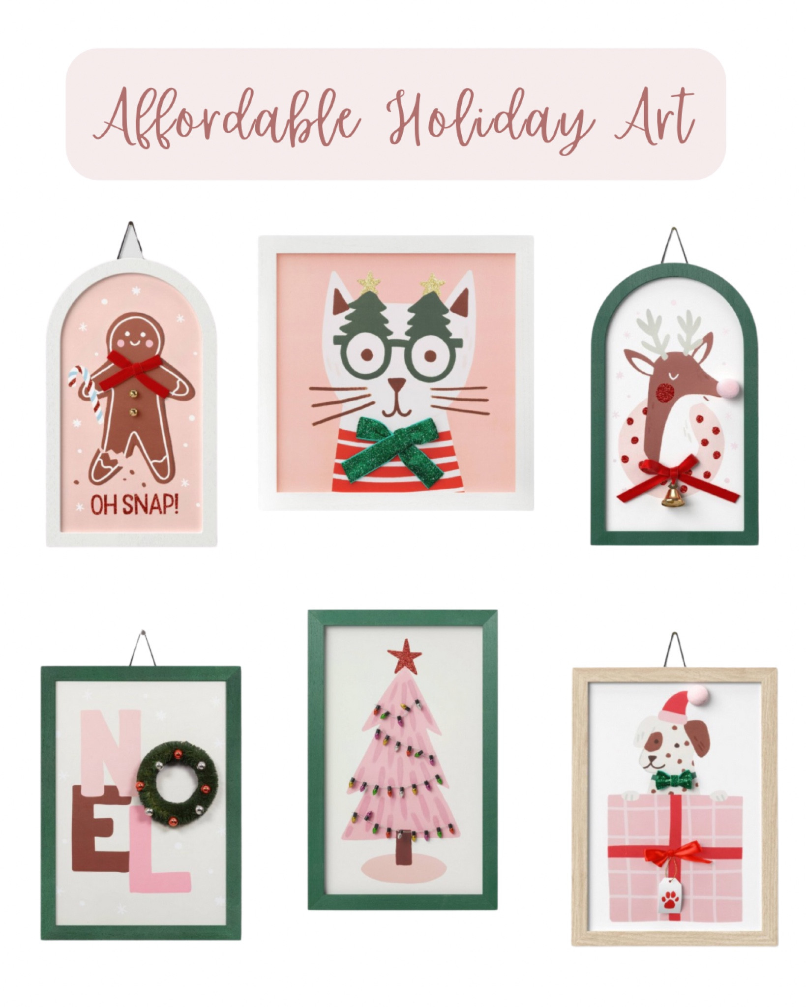 Cute and affordable Holiday Art from Wondershop; Kids Decor; Christmas decor; Target finds; Target Holiday Style 

#LTKSeasonal #LTKHoliday #LTKkids