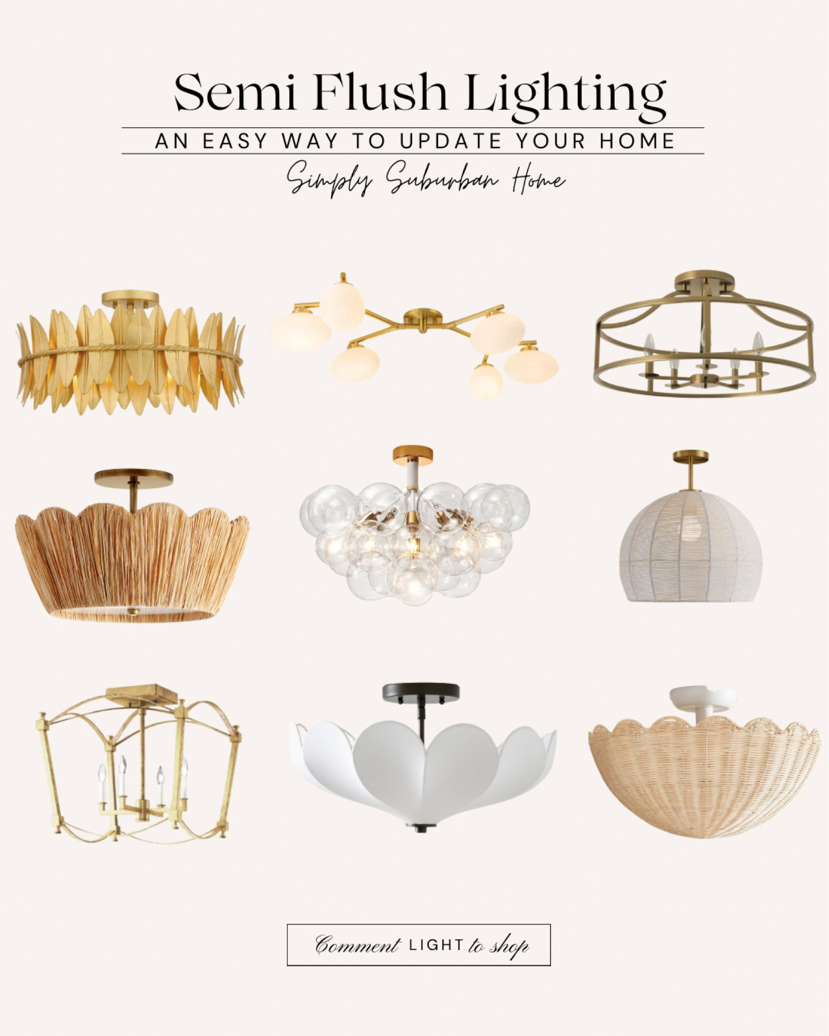 Semi flush light, lighting, chandeliers, home refresh, home decor

#LTKhome #LTKsalealert #LTKfamily