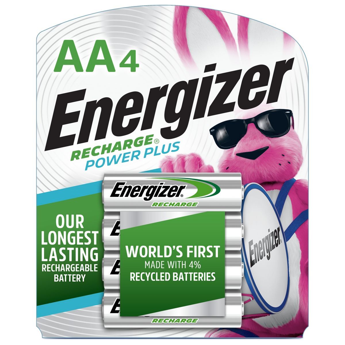 Energizer 4pk Power Plus Rechargeable AA Batteries | Target