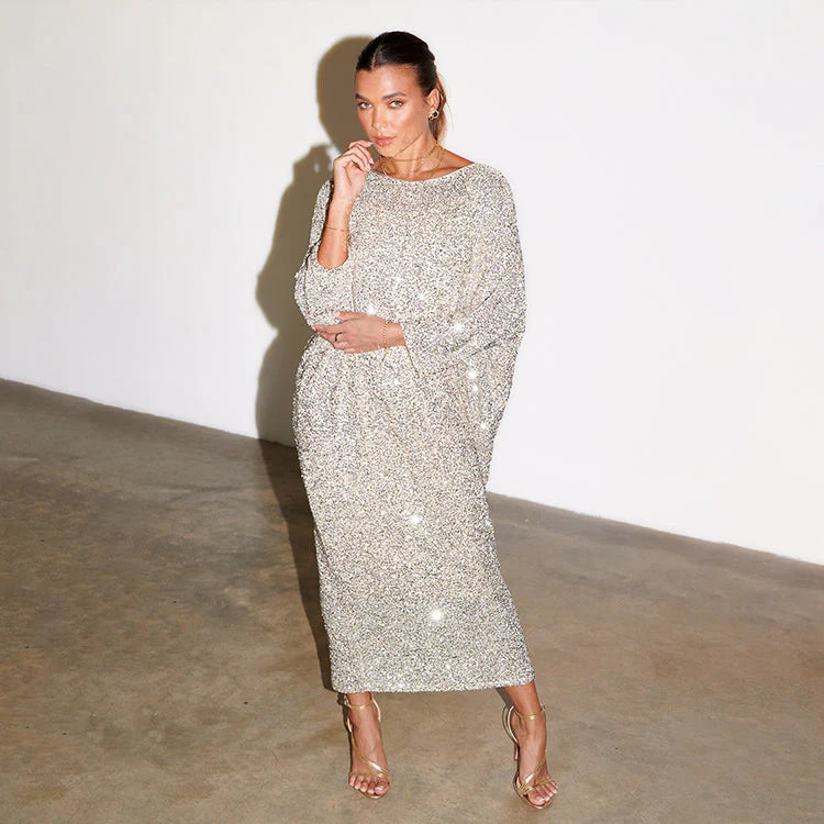 Sequin Jem Dress Petite | Never Fully Dressed US