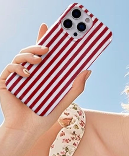 EYZUTAK Magnetic for iPhone 15 Pro Max Case Compatible with MagSafe, Fashion Cute Striped Phone Case Simple Chic Aesthetic Pattern Slim TPU Protective Cover for Women Girls - Vertical Stripe Wine Red

#LTKSeasonal #LTKSaleAlert #LTKMothersDay