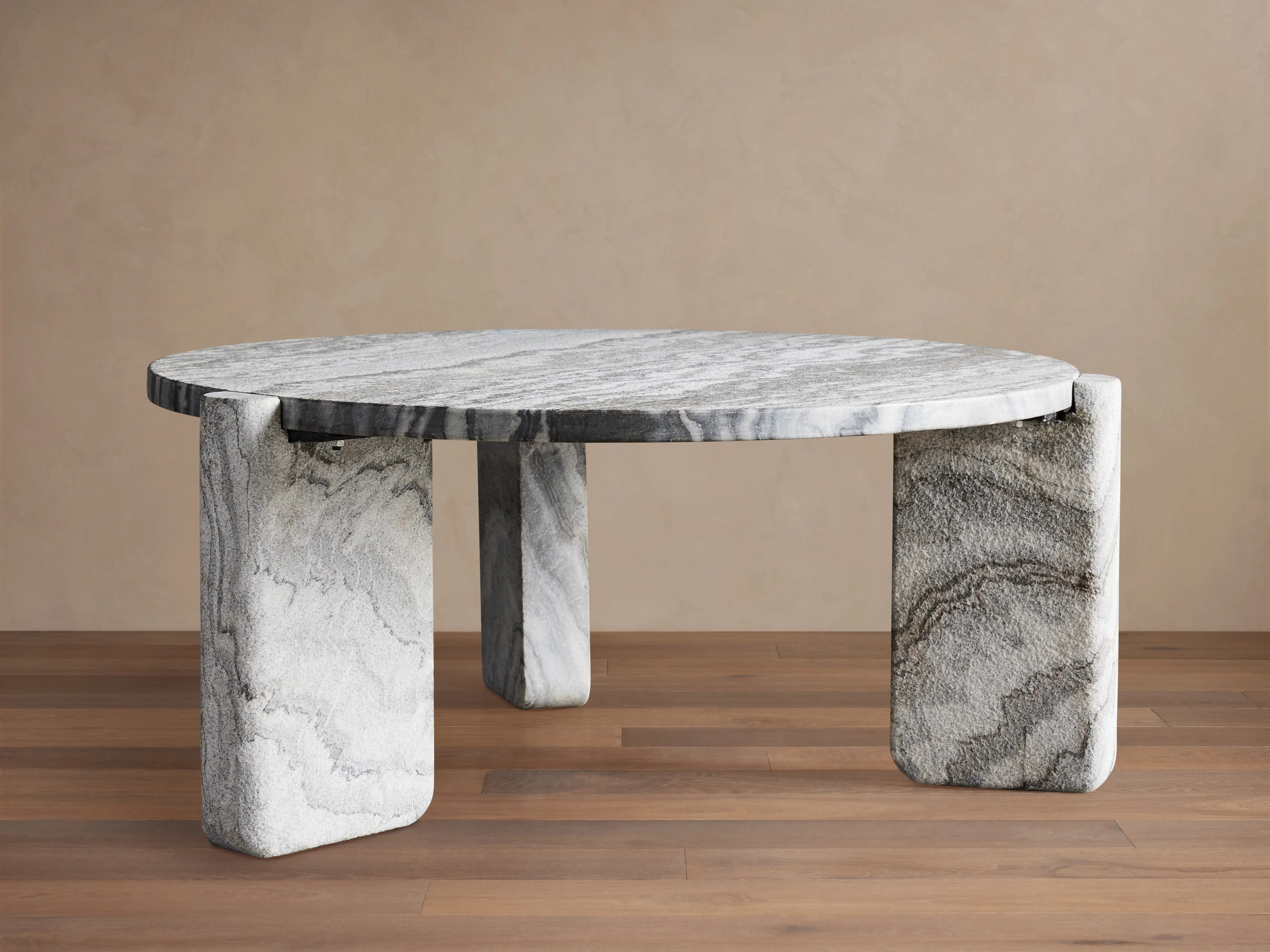 Lonelle Stone Coffee Table | Arhaus