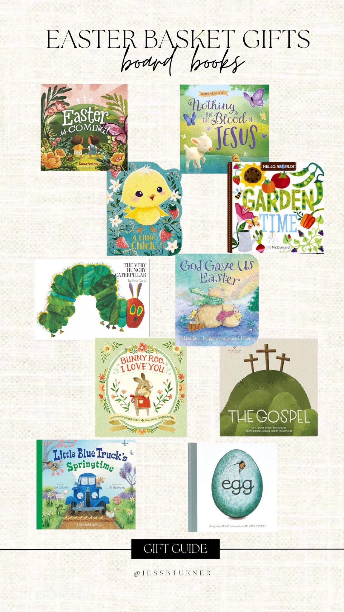 Board books for Easter gift baskets.   Good for babies and young toddlers :) 📚

#LTKSeasonal #LTKkids #LTKbaby