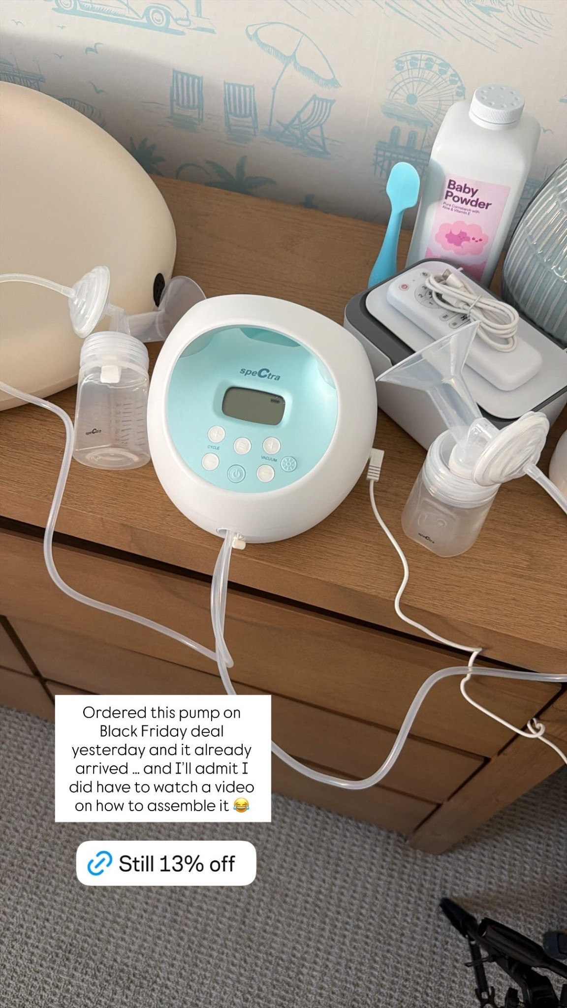 Spectra S1 pump is discounted for Black Friday! Just ordered it yesterday and it already arrivedd

#LTKmomlife #LTKBaby