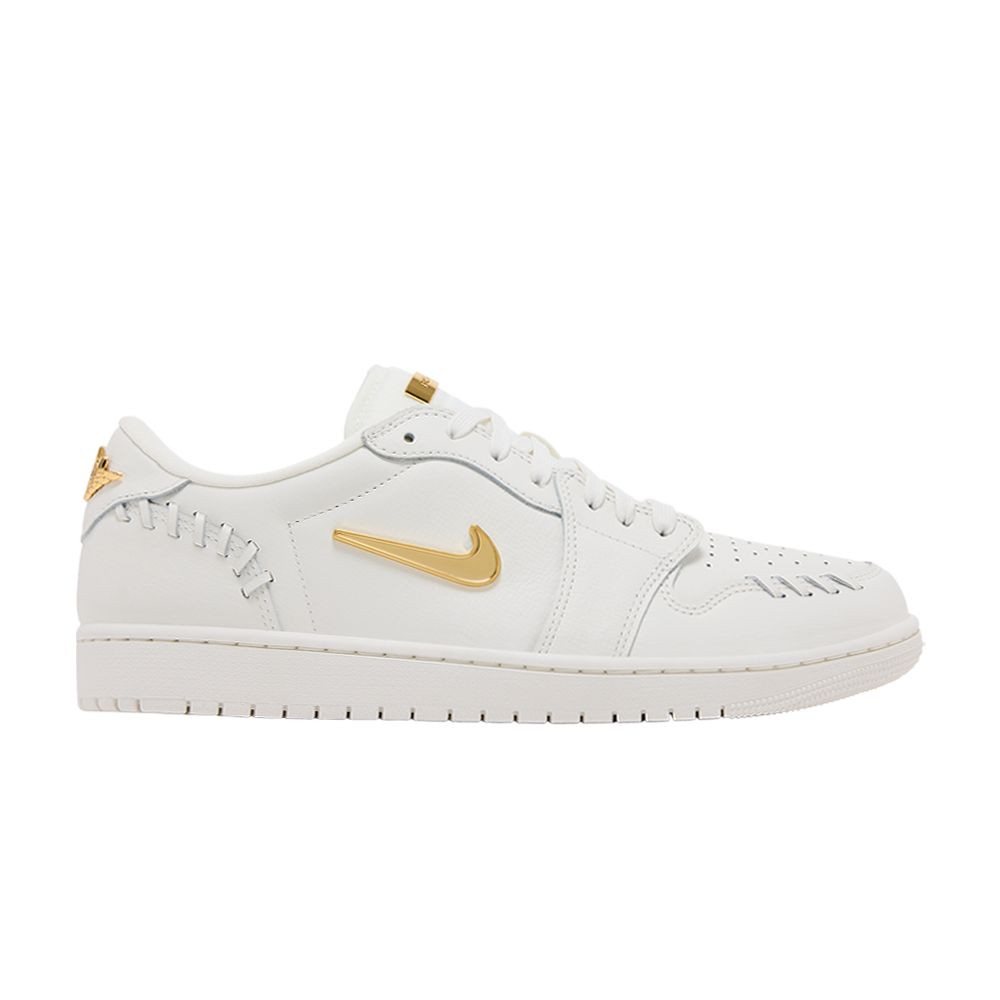 Wmns Air Jordan 1 Low Method of Make 'Sail Metallic Gold' | Cream | Women's Size 9 | GOAT