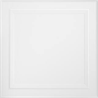 Single Raised Panel 2 ft. x 2 ft. Suspended/Drop Tegular Ceiling Tile (24 sq ft. /case) | The Home Depot