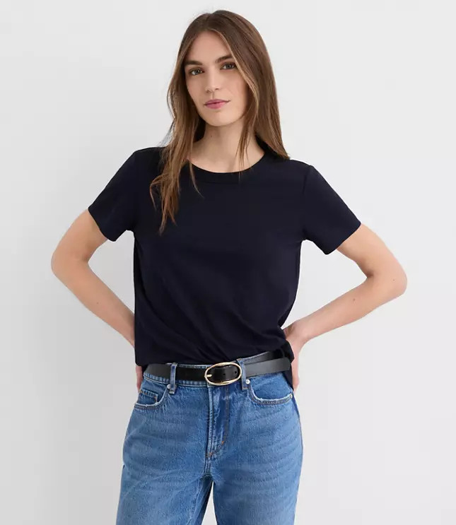 Everyday Crew Tee | LOFT