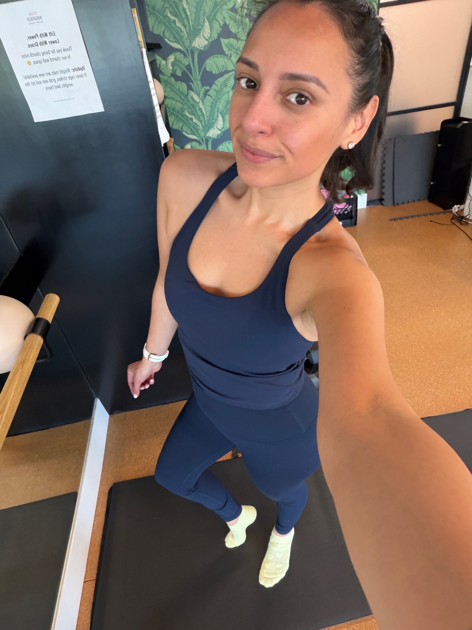What I wore to workout today! A mix of Amazon top and lululemon leggings. Size 6 in leggings and small in top.

#LTKootd #LTKfitnessgoals #LTKActive