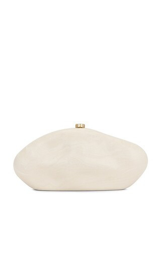Cult Gaia The Caldera Clutch in Cream. | Revolve Clothing (Global)